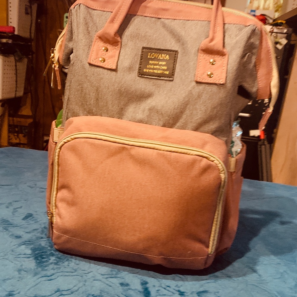 Adorable Baby Shower Gift!  Diaper Bag Packed with Goodies!